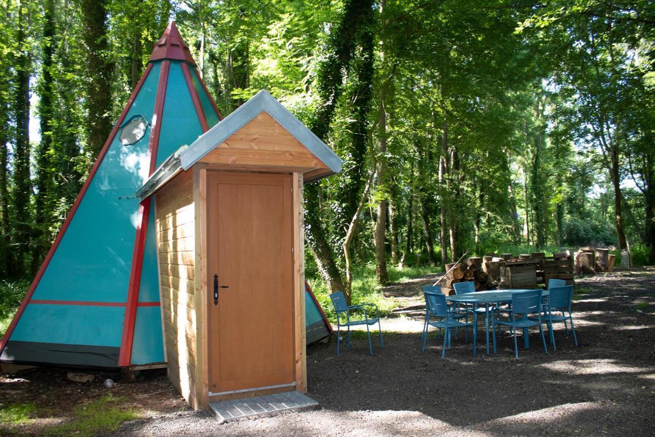 Les Bulles De La Maison Du Rocher Noisy-sur-Ecole ภายนอก รูปภาพ
